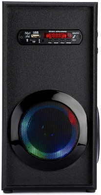 querial Premium bass Multimedia Bluetooth Speaker 100 W Bluetooth Tower Speaker(Black, 2.0 Channel)