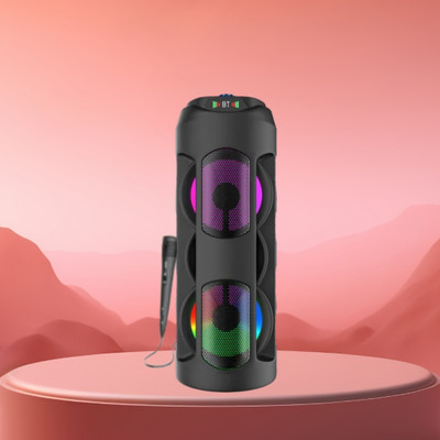 SACRO Bluetooth (PORTABLE BLUETOOTH PARTY SPEAKER) With Mic and High Bass SoundZ253 40 W Bluetooth Tower Speaker(Black, 4.1 Channel)