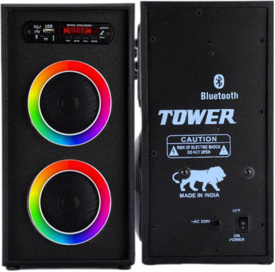 Quaranel M9 HOME TOWER SPEAKER 60 W Bluetooth Tower Speaker(Black, 3 Channel)