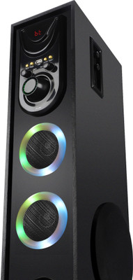Yoment JH76 Bluetooth Music System Home theater 100 W Bluetooth Tower Speaker(Black, 3 Channel)