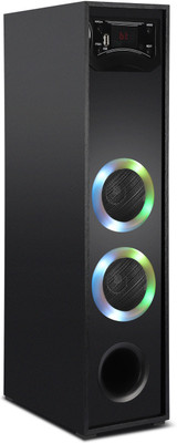 querial S-D/A 50 W Bluetooth Tower Speaker(Black, 2.0 Channel)
