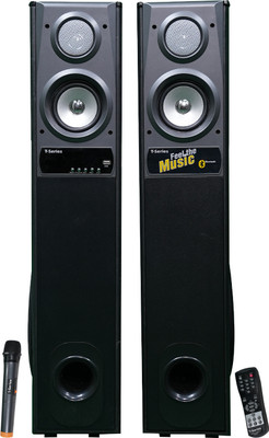T-Series Blast 12500X Multimedia Tower Speakers System (Black) 80 W Bluetooth Tower Speaker(Black, 2.0 Channel)