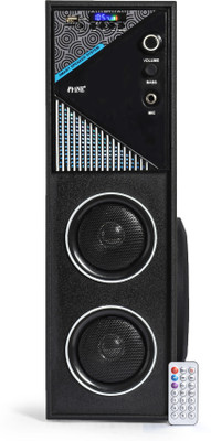 FINE Alpha Multimedia Tower Party Speaker With Usb, Fm, Bluetooth Home Theatre 50 W Bluetooth Tower Speaker(Black, Stereo Channel)