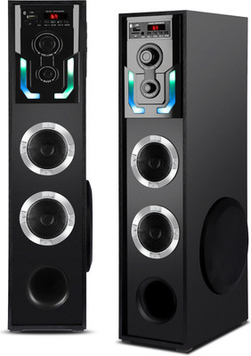 querial NBL-B 70 W Bluetooth Tower Speaker(Black, 3 Channel)