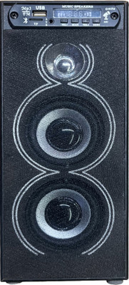 DRR TS Grey Tower with AUX, USB, Bluetooth, FM & MMC 10 W Bluetooth Tower Speaker(Grey, Mono Channel)