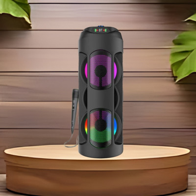 FRONY Bluetooth (PORTABLE BLUETOOTH PARTY SPEAKER) With Mic and High Bass SoundA304 40 W Bluetooth Tower Speaker(Black, 4.1 Channel)