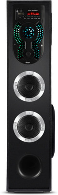querial S3D-SD 90 W Bluetooth Tower Speaker(Black, 2.0 Channel)