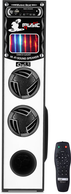 D1Y3 11F Tower Speaker 120 W Bluetooth Tower Speaker(White, Black, Stereo Channel)