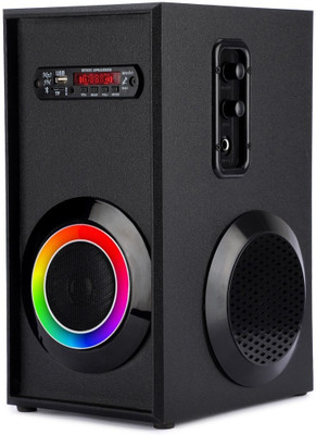 Yoment JH-8 Single Tower Bluetooth Music Dj System Home theater 50 W Bluetooth Tower Speaker(Black, 3 Channel)