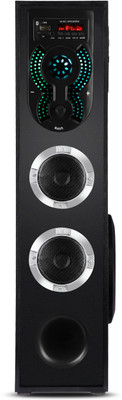querial KD-3F 80 W Bluetooth Tower Speaker(Black, 3 Channel)