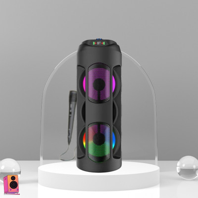 SACRO WOW (WIRELESS BLUETOOTH TOWER SPEAKER) High Quality Deep Bass Sound With MicA231 40 W Bluetooth Tower Speaker(Black, 4.1 Channel)