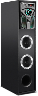 querial S-D/A 100 W Bluetooth Tower Speaker(Black, 2.0 Channel)