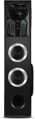 querial tower Speaker with mic support Home theater With RGB Lights 70 W Bluetooth Tower Speaker(Black, 3 Channel)