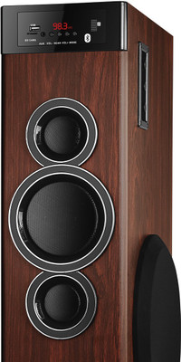 I Kall IK005 Bluetooth Tower Speaker System USB, AUX, LED Display 90 W Bluetooth Tower Speaker(Black, 2.0 Channel)