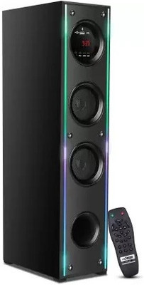 ultiads BASS BLUETOOTH Speaker 100 W Bluetooth Tower Speaker(Black, 3 Channel)