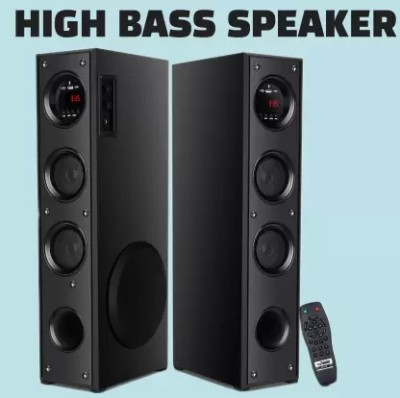 RZG A-50T Single Tower Bluetooth Music Dj System Home theater 120 W Bluetooth Tower Speaker(Black, 3 Channel)