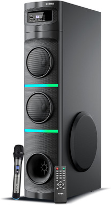 Intex Multimedia TW Thunder 950 (s) 95 W Bluetooth Tower Speaker(Black, 2.1 Channel)