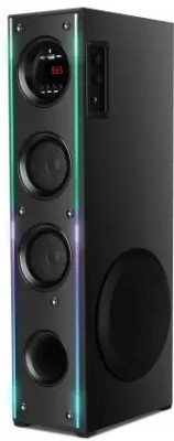 QuillQuarry AK00128 Led multimedia bluetooth Music System 140 W Bluetooth Tower Speaker(Black, 5.1 Channel)