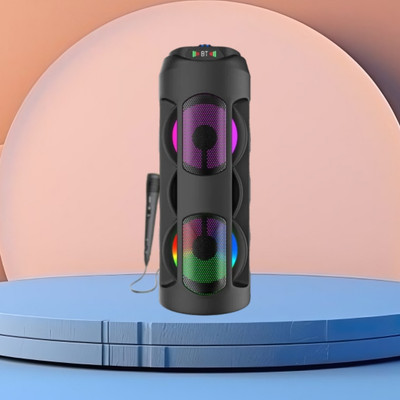 SACRO Bluetooth (PORTABLE BLUETOOTH PARTY SPEAKER) With Mic and High Bass SoundZ101 40 W Bluetooth Tower Speaker(Black, 4.1 Channel)