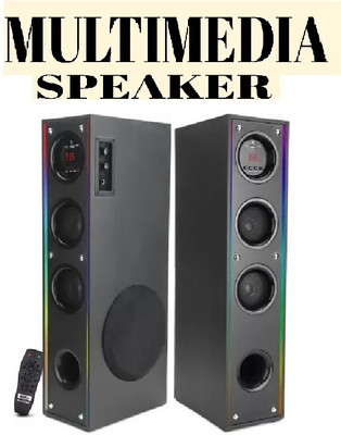 ultiads TT-85Wireless Bluetooth Speaker With USB /FM 100 W Bluetooth Tower Speaker(Black, 3 Channel)