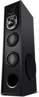 querial S-D/A 70 W Bluetooth Tower Speaker(Black, 3 Channel)