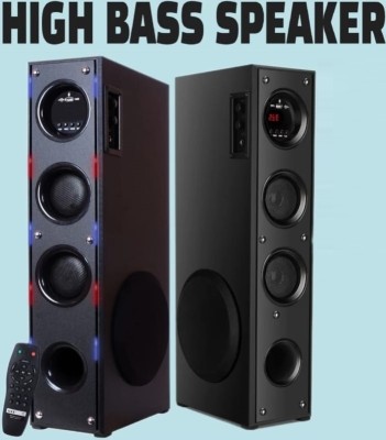 Xhimdun TAJESH8 HOME THEATRE TOWER SPEAKER 120 W Bluetooth Tower Speaker(Black, Stereo Channel)