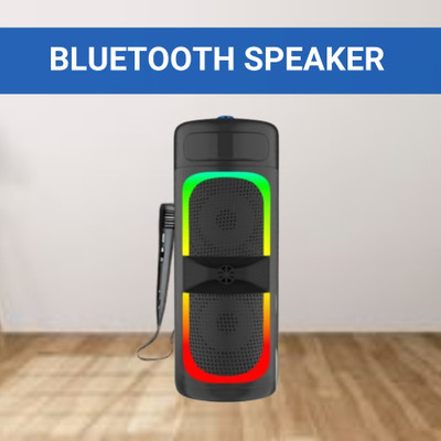 Clairbell London (WIRELESS BLUETOOTH TOWER SPEAKER) HD Sound Quality With wired MicD208 40 W Bluetooth Tower Speaker(Black, 4.1 Channel)
