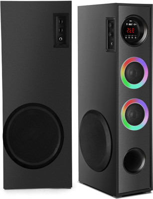 liluns Dj Sound Music System Home theater 100 W Bluetooth Tower Speaker(Black, 3 Channel)