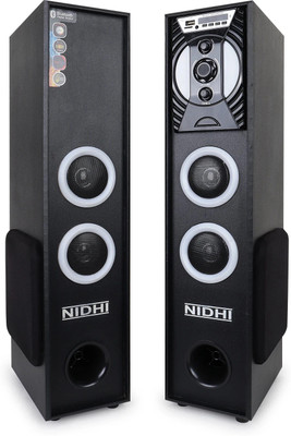 Nidhi BABIL With MIC 180 W Bluetooth Tower Speaker(Black, 4.2 Channel)