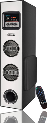 etmax OPERA 508 NEW 2025 BT 80 W Bluetooth Tower Speaker(White, 2.1 Channel)