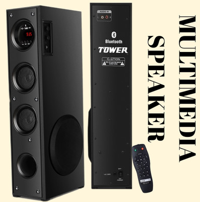 liluns Wireless Bluetooth Speaker With USB /FM 100 W Bluetooth Tower Speaker(Black, 4.1 Channel)