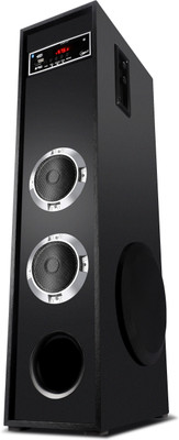querial S-D/A 80 W Bluetooth Tower Speaker(Black, 3 Channel)