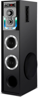 querial AS DJ Bluetooth Music System Home theater 80 W Bluetooth Tower Speaker(Black, 3 Channel)