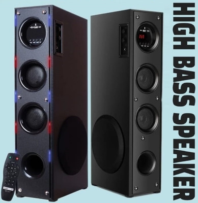 Xhimdun TAJESH8 HOME THEATRE TOWER SPEAKER 120 W Bluetooth Tower Speaker(Black, Stereo Channel)