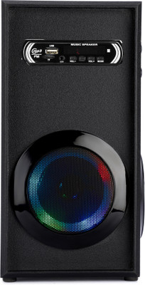 RZG D-208 Tower Speaker/Home Theatre With Subwoofer, Karaoke Support Aux, FM, USB 120 W Bluetooth Tower Speaker(Black, Stereo Channel)
