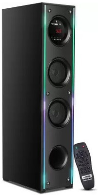 liluns Dynamic Sound Extra Bass , Bluetooth 120 W Bluetooth Tower Speaker(Black, 4.1 Channel)