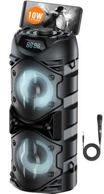 LIMBRO A451 speaker with mic 40 W Bluetooth Tower Speaker(Black, 2.0 Channel)