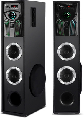 RZG E-60T Music System Home theater 80 W Bluetooth Tower Speaker(Black, Stereo Channel)