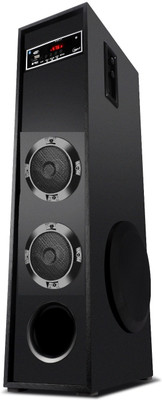 querial S-W 70 W Bluetooth Tower Speaker(Black, 3 Channel)