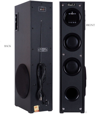 D1Y3 led speaker high bass sound maltimedia speaker 1255 120 W Bluetooth Tower Speaker(Black, Stereo Channel)