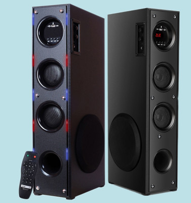 liluns SER-567 Bass-built subwoofers, Made in India 100 W Bluetooth Tower Speaker(Black, 3 Channel)