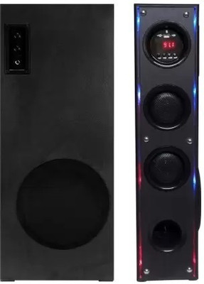 QuillQuarry 75G-Tower Multimedia Speaker System Remote Control 100 W Bluetooth Tower Speaker(Black, 4.1 Channel)