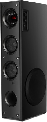 QuillQuarry Stereo Speaker Dynamic Sound With High Bass 130 W Bluetooth Tower Speaker(Black, 3.1 Channel)