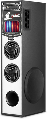 RZG ECO2 Pro Bass Memory Card support Home theater 120 W Bluetooth Tower Speaker(Black, 2.1 Channel)