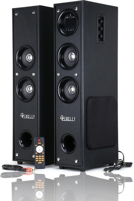 Bencley FRIDOBLE Double Tower 120 W Bluetooth Tower Speaker(Black, 4.1 Channel)
