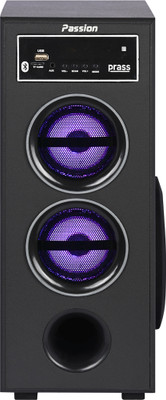 prass PASSION-FL02 60 W Bluetooth Tower Speaker(Black, 2.1 Channel)