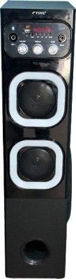 FINE Nexa Tower Multimedia Speaker with Bluetooth, USB, FM AUX 80 W Bluetooth Speaker 80 W Bluetooth Tower Speaker(Black, Stereo Channel)