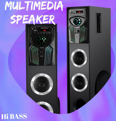 QuillQuarry Q-84743 Tower Speaker/Home Theatre With Subwoofer, Karaoke Support Aux, FM, USB 100 W Bluetooth Tower Speaker(Black, 4.2 Channel)