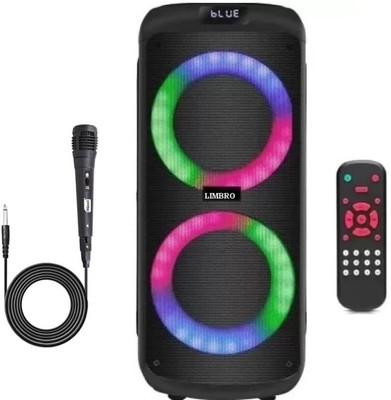 LIMBRO Z85 speaker with mic 1000 W Bluetooth Tower Speaker(Black, Mono Channel)