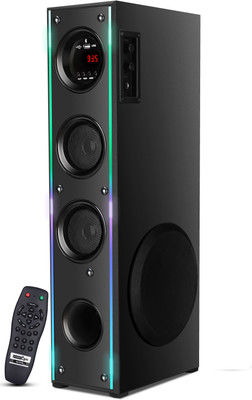 RZG A-50T Multimedia Music System 120 W Bluetooth Tower Speaker(Black, 2.1 Channel)